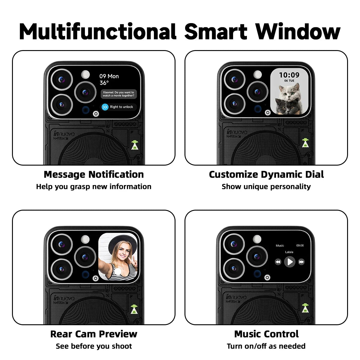 جراب Dayzze Limited الذكي بتقنية المستقبل المغناطيسية - لهاتف iPhone 16 Pro Max