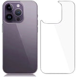 واقي خلفي زجاجي مقوى ممتاز لهاتف آيفون